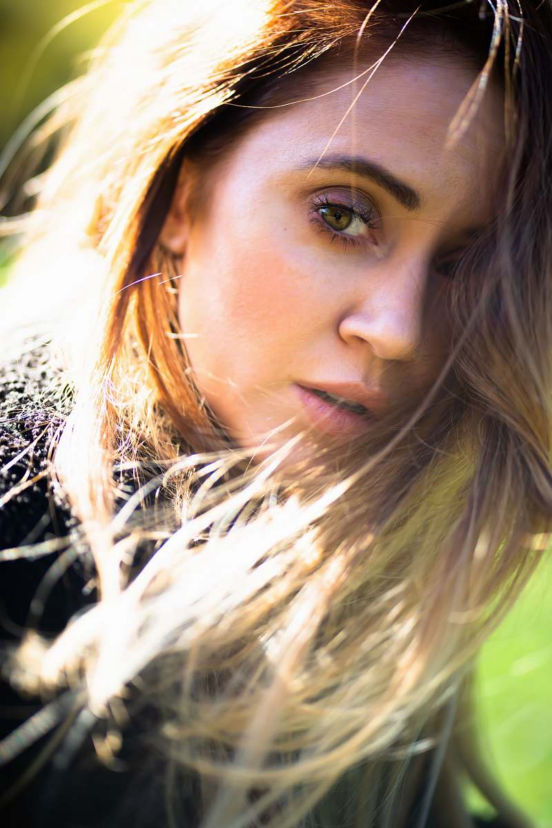 human selective focus photo of woman's face people