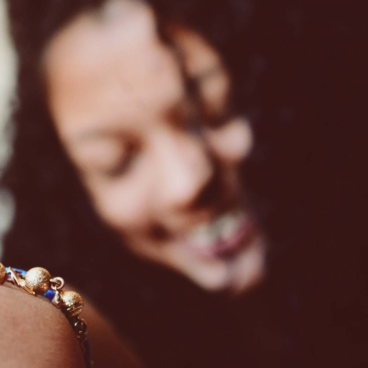 people shallow focus of bracelet human