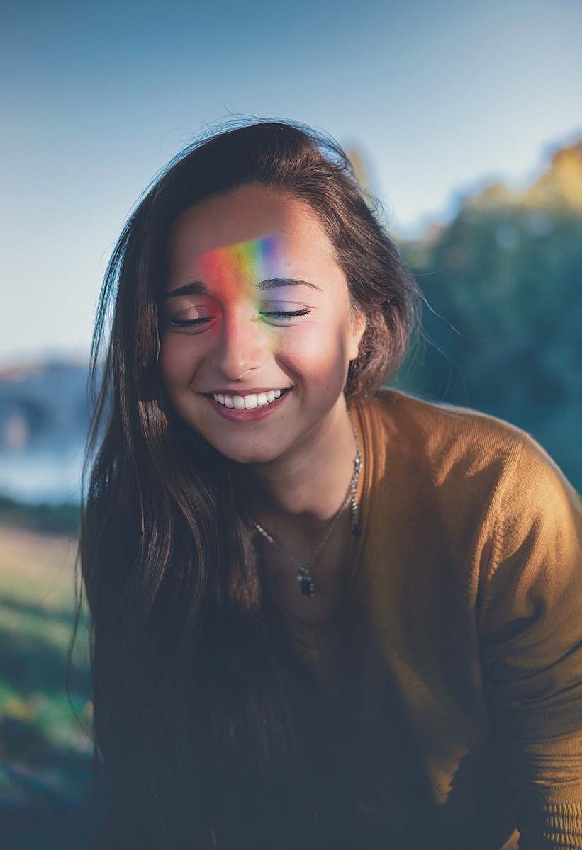 human shallow focus photography of smiling woman people