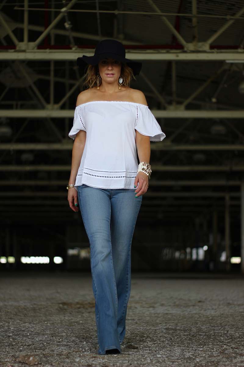 human woman in blue jeans posing people