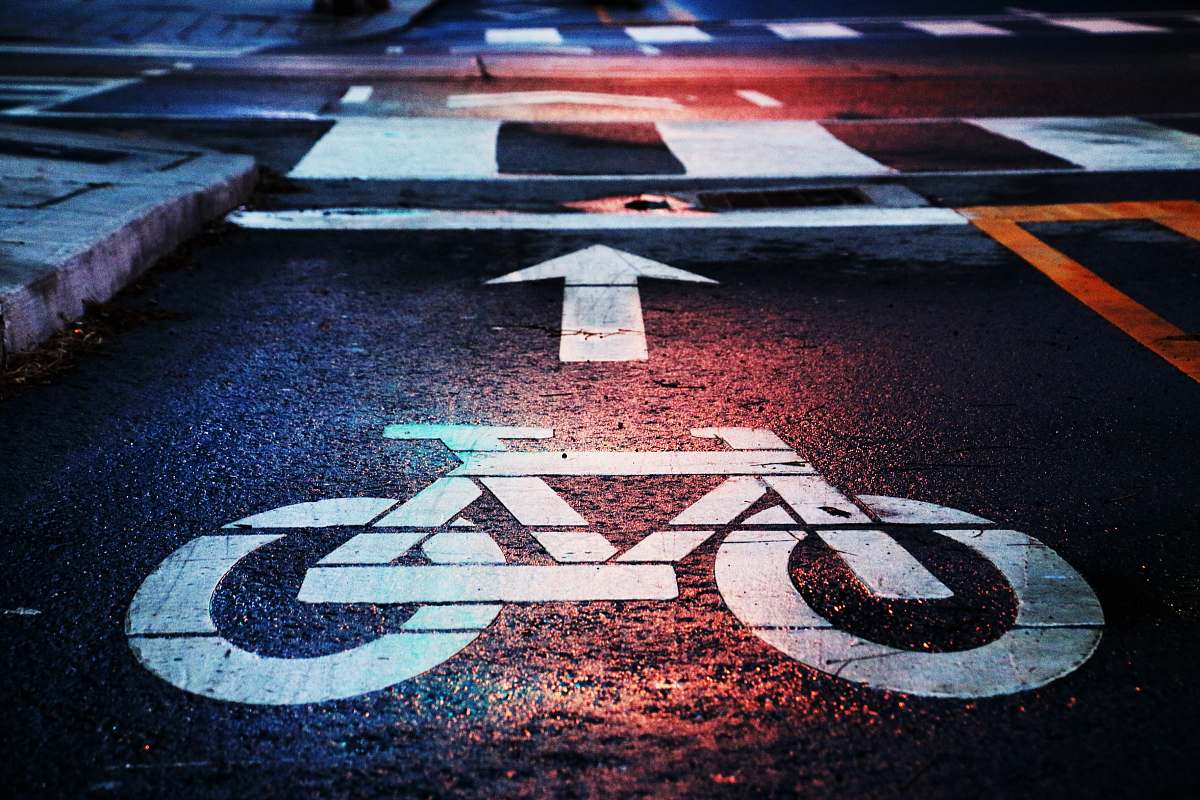 street bicycle lane cycling