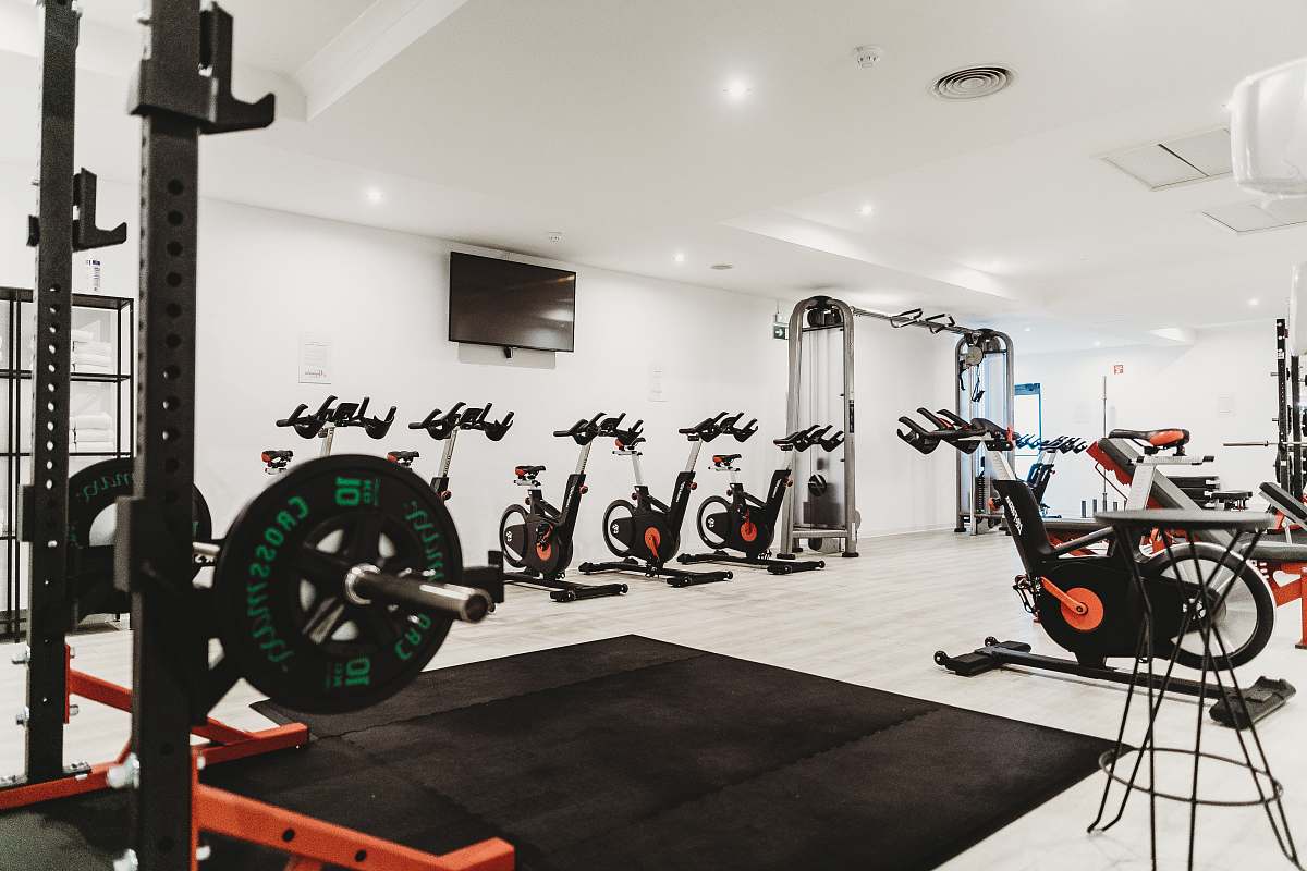 exercise empty fitness gym gym