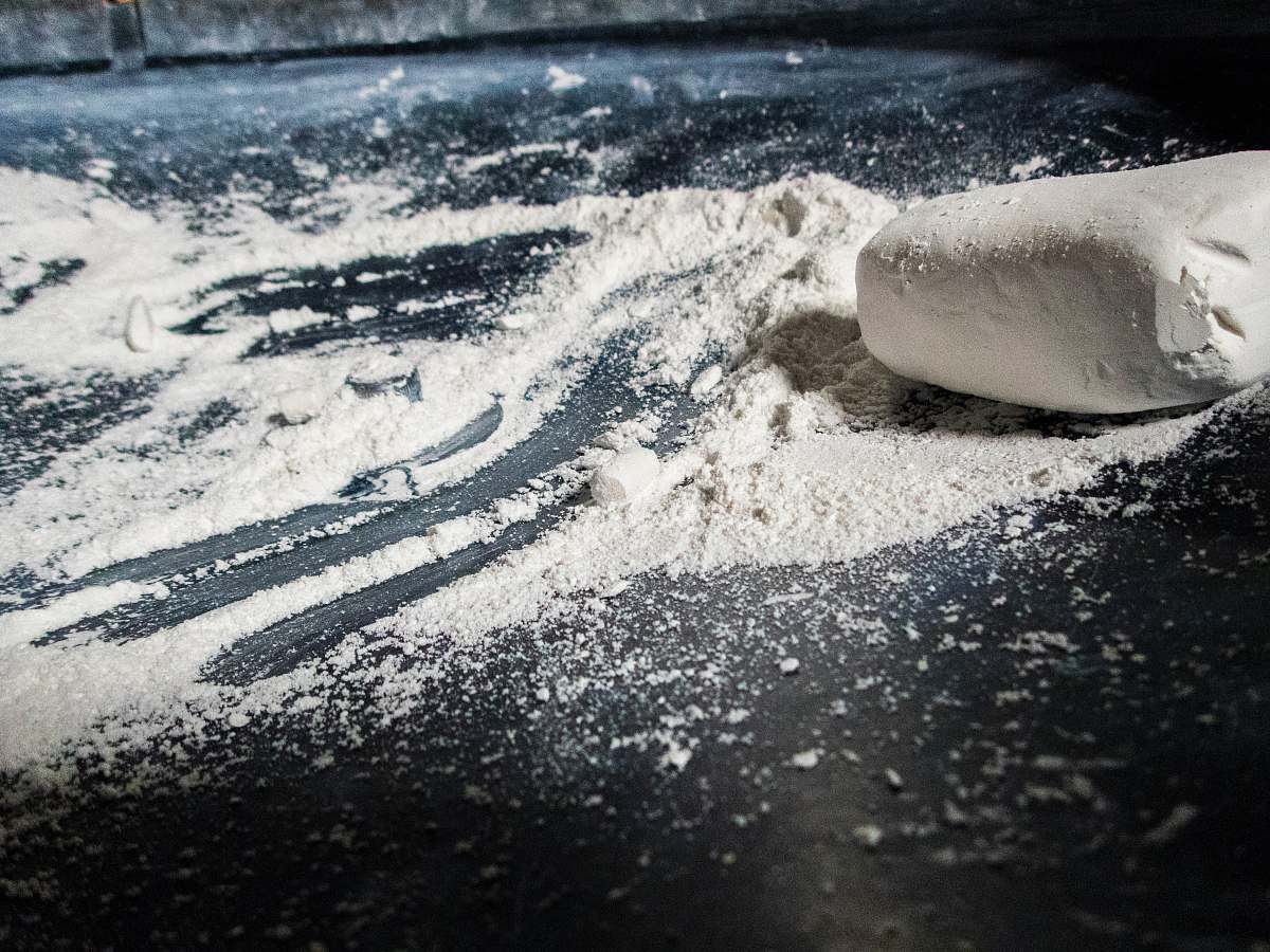 longview dough and flour on black surface united states