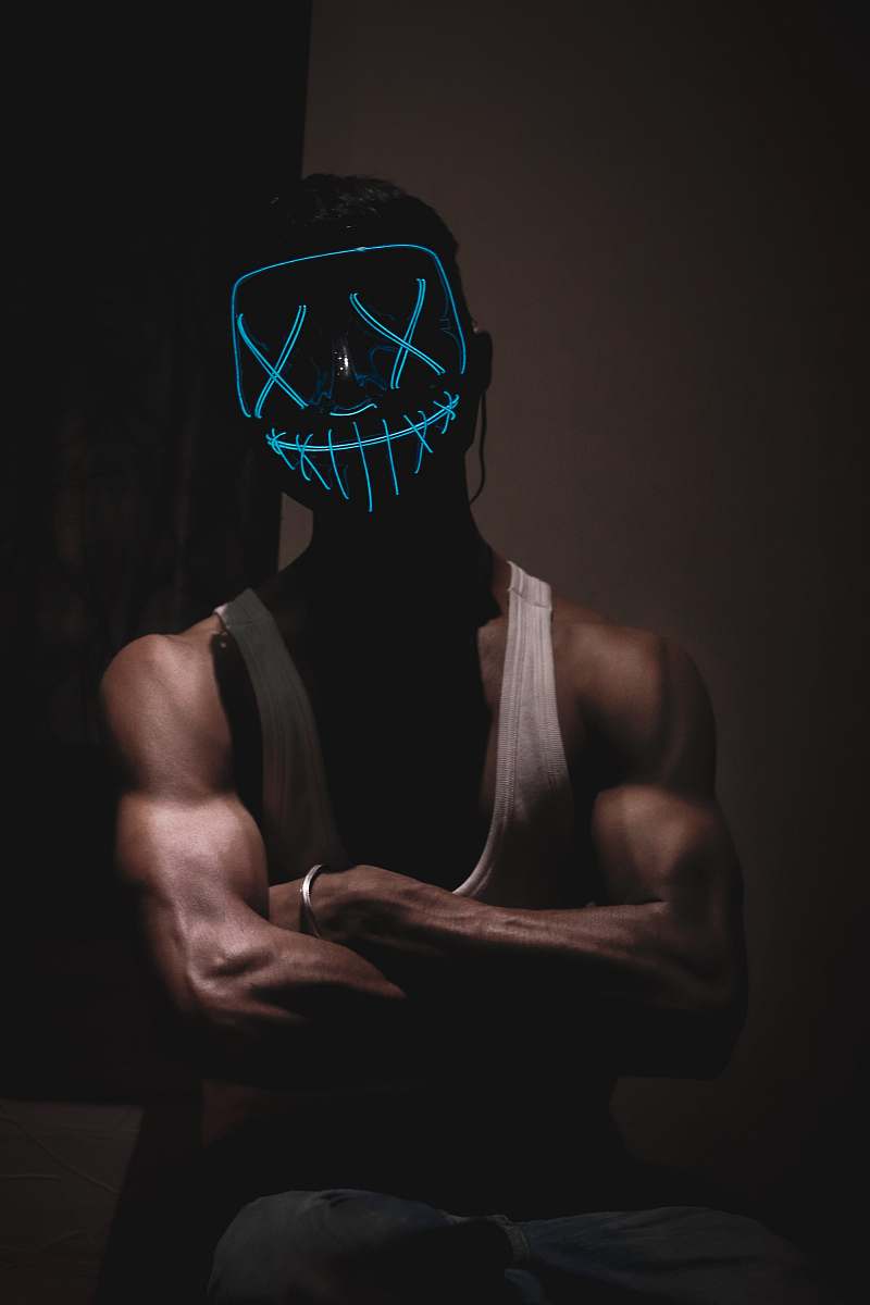 person man in white tank top apparel
