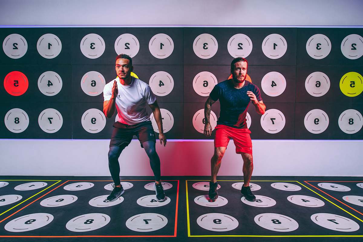person two men doing pavigym apparel
