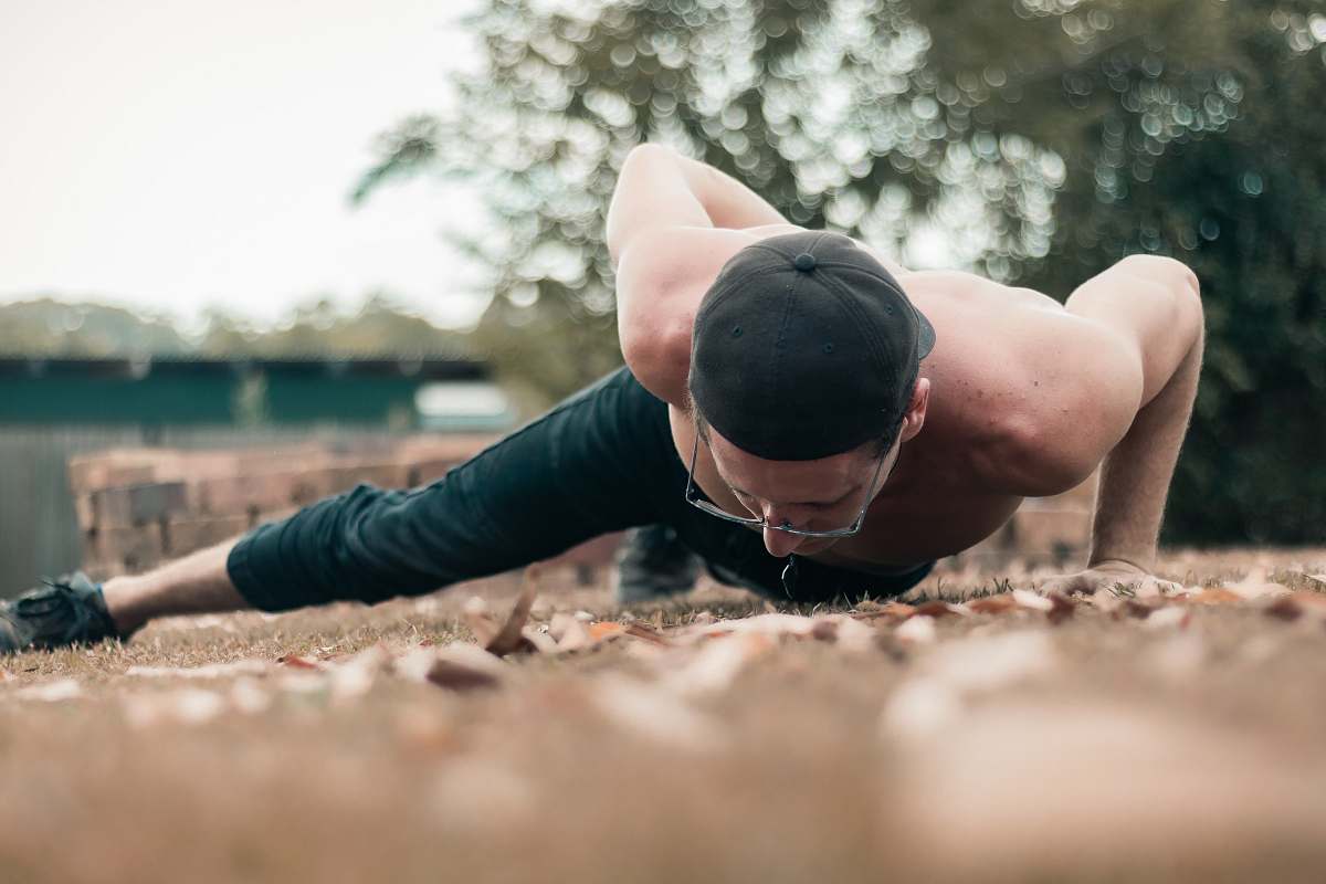 person woman doing calisthenics clothing