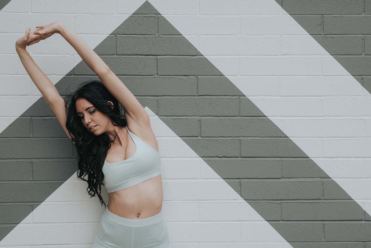 person woman standing on focus photography clothing