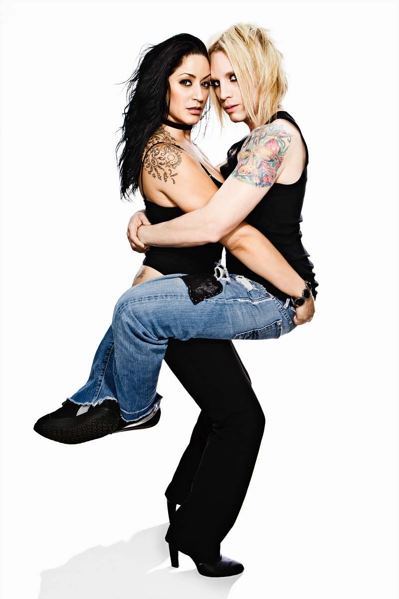 person woman wearing black tank top people