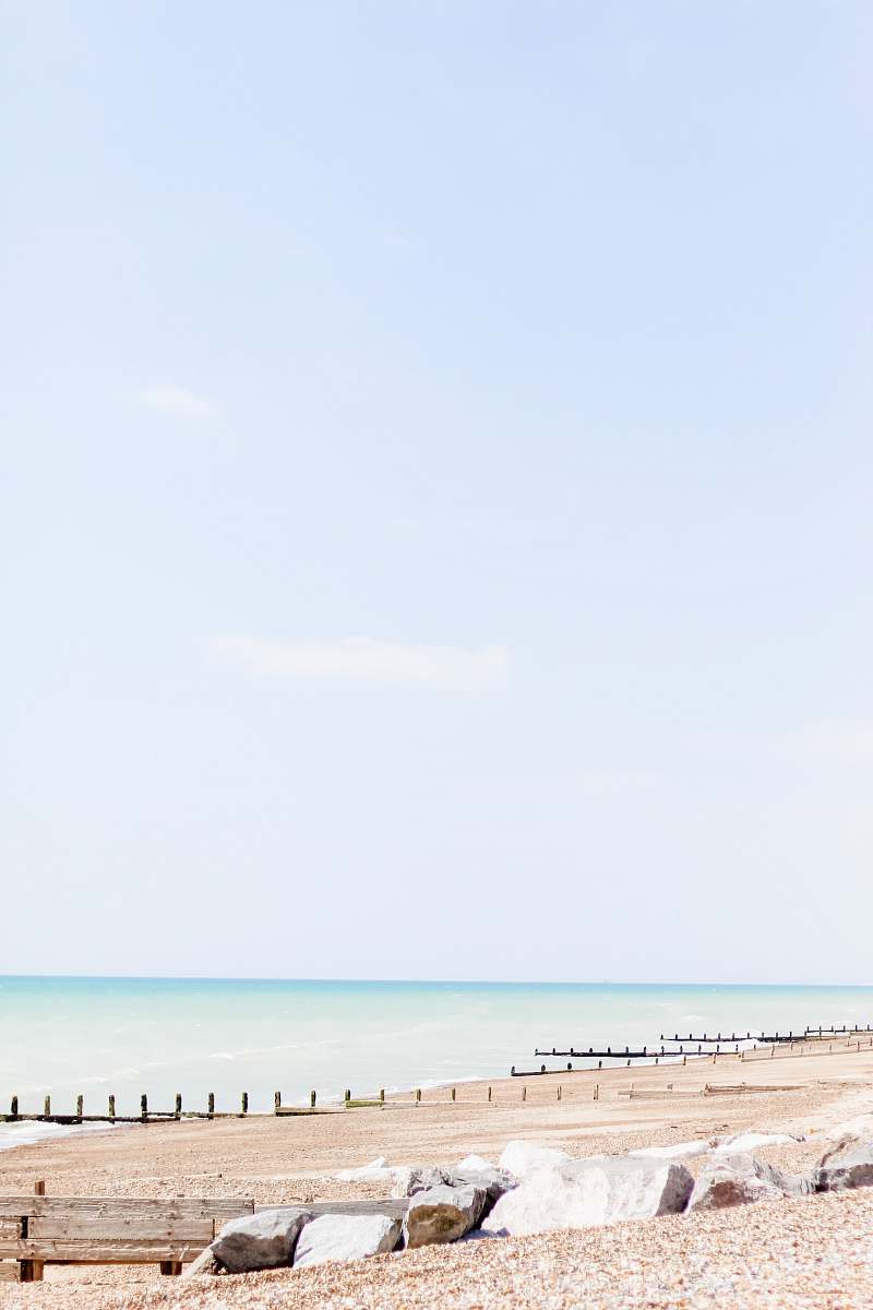 water photography of seashore during daytime beach