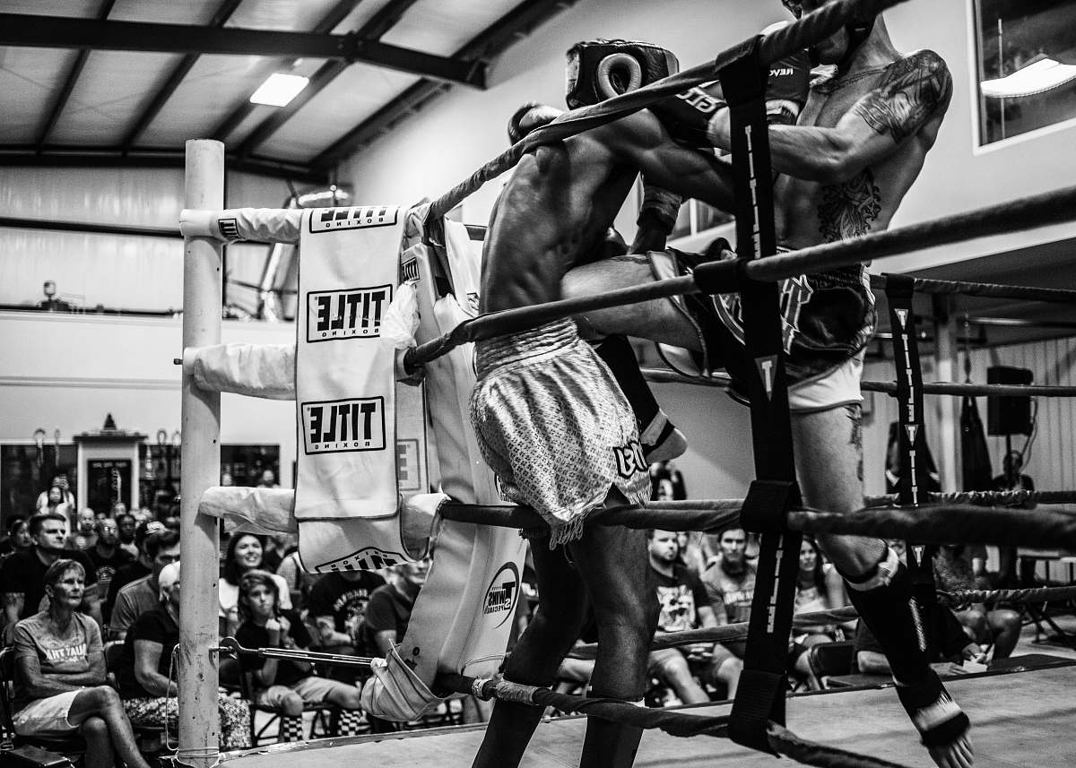 human grayscale photography of boxing black-and-white