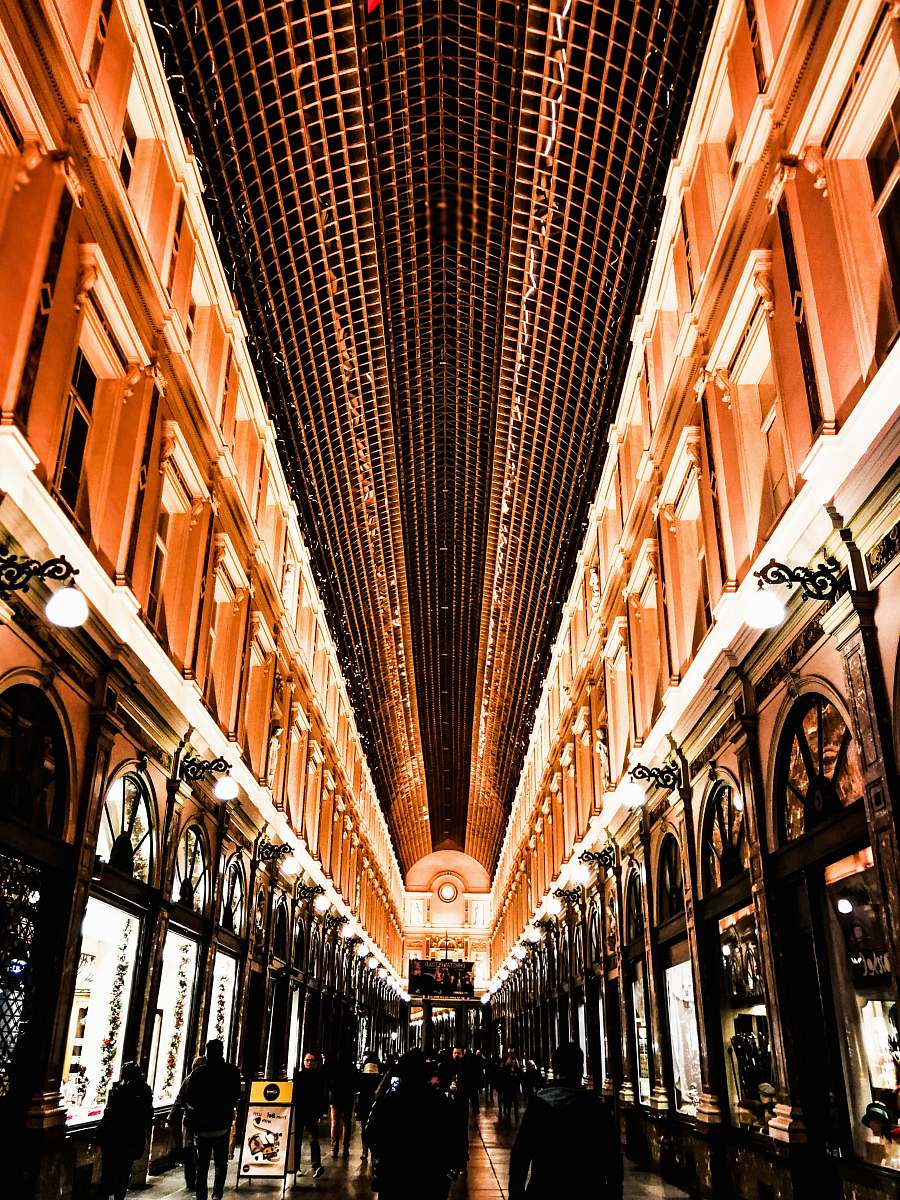 human orange lighted building during night time building