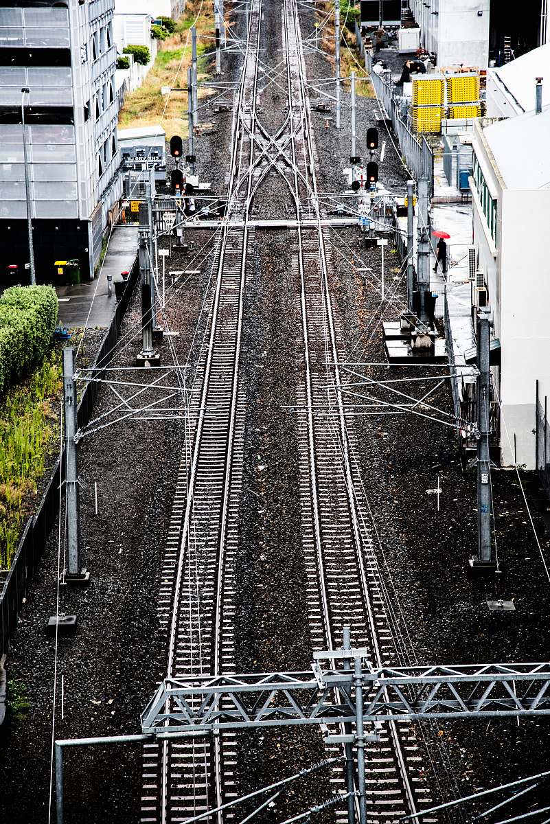 railway train railings photography rail