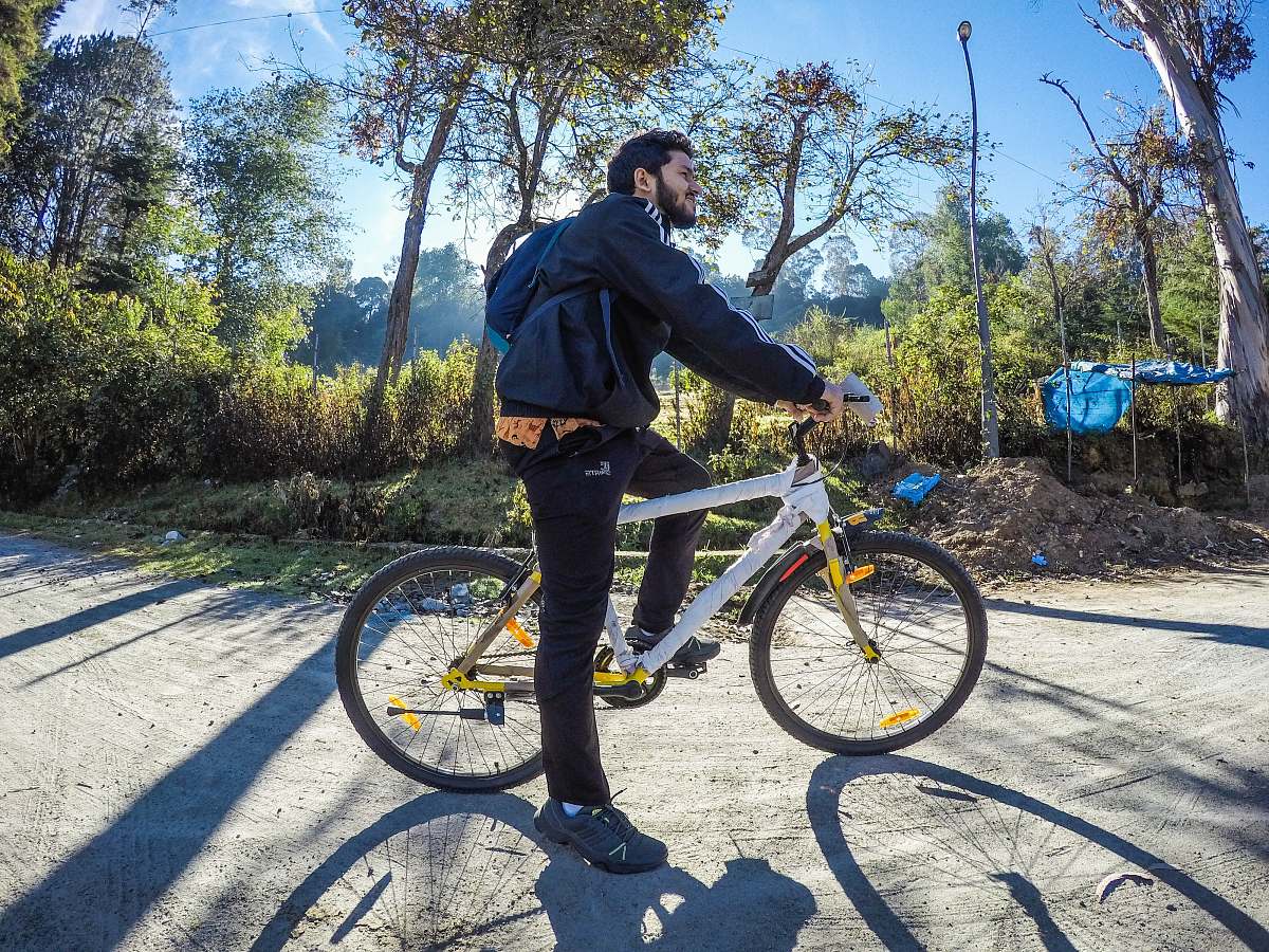 bicycle man riding bicycle bike