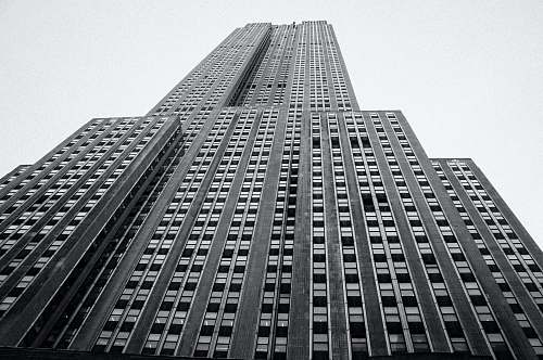 architecture low-angle photography of high rise building building