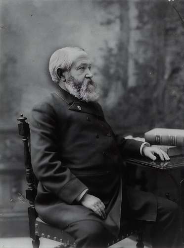 face President Benjamin Harrison human