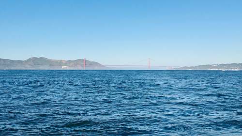 bridge body of water water