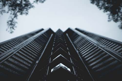 architecture low angle photography of high-rise building thorncrown chapel