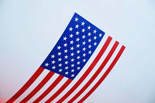 symbol us a flag on white background american flag
