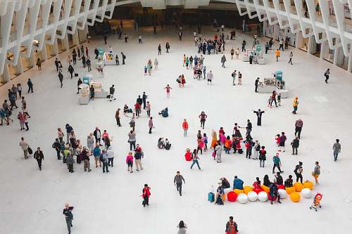 person people inside mall the oculus