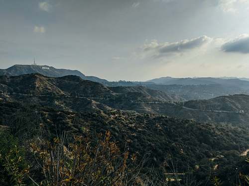 nature landscape photo of mountain range outdoors