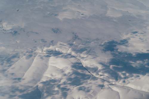 grey aerial photography of clouds ice