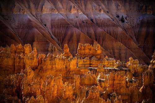 cave brown mountain photo nature