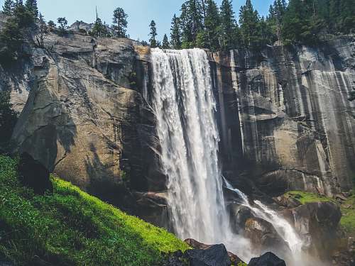 nature time lapse photography of waterfalls water