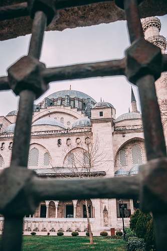 building architectural photography of beige and gray monument dome