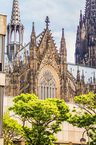 cathedral architectural photography of gothic church church