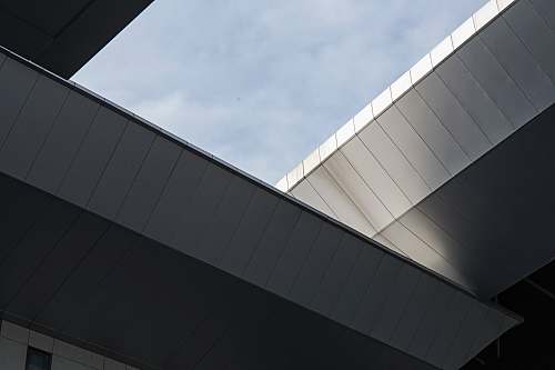 building architectural photography of gray concrete building ceiling