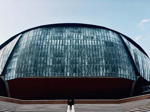 building Auditorium Parco della Musica during daytime planetarium