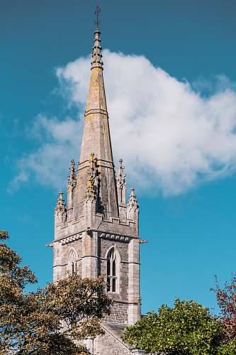 steeple beige church spire