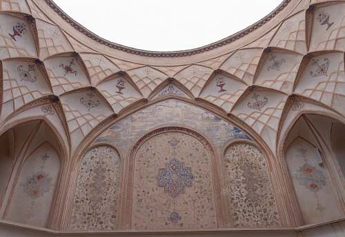 building brown and beige cathedral wall arch