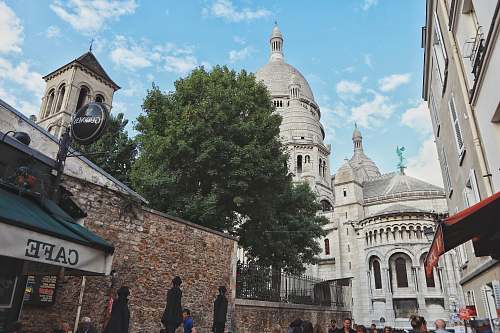 building brown and gray concrete buildings dome