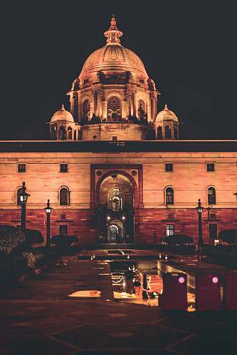 dome brown cathedral grey