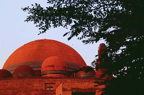 building brown mosque planetarium
