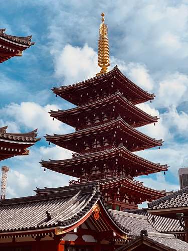 building brown pagoda temple during daytime pagoda