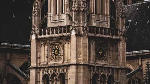 building clock tower tower