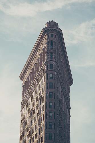 building Flatiron Building, New York city