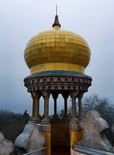 building gold domr gazebo dome