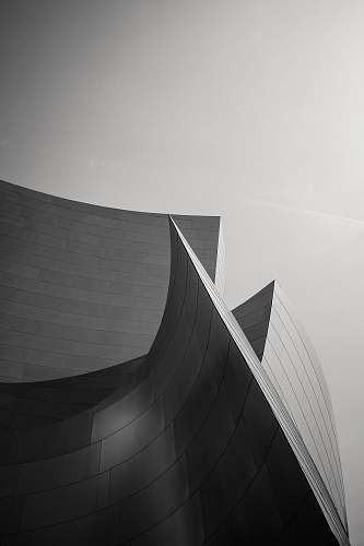 black-and-white gray architecture building grey