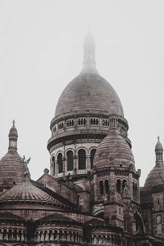 building gray mosque during daytime dome