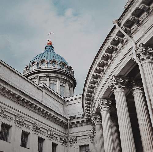 building low angle photo of church dome