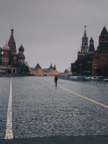 path people walking on road walkway