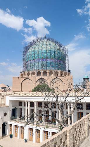 building white and beige concrete temple at daytime dome