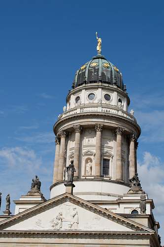 dome white and black dome building building