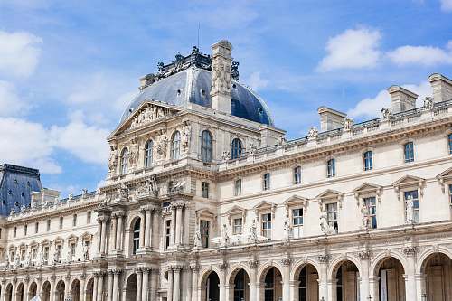 building white concrete architectural building palace