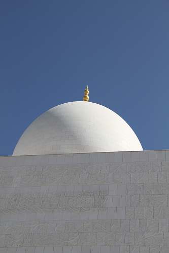 building white concrete mosque during daytime dome