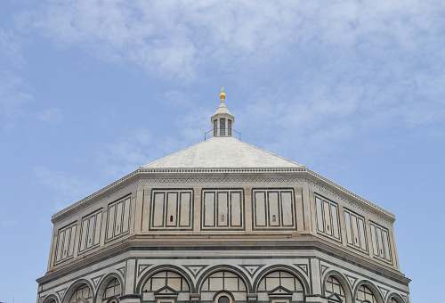 building white concrete structure dome
