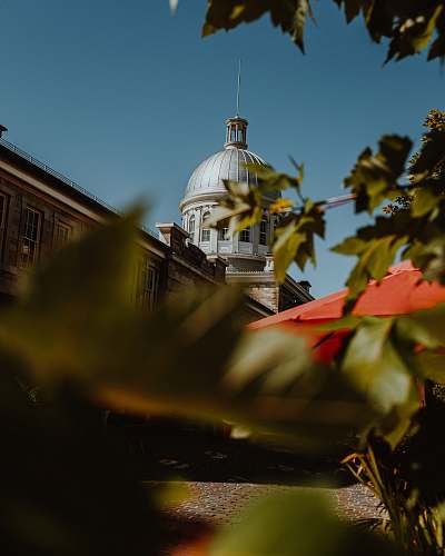building white dome building view dome